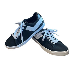 PONY Top Star Low Chevron Skateboarding‎ Sneakers Black & White Women's Sz 8.5